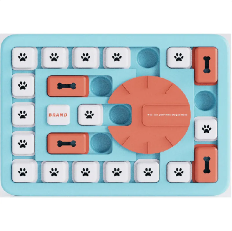 Pet Puzzle The Toy Dog Toy Slow Food Leakage Can Sound